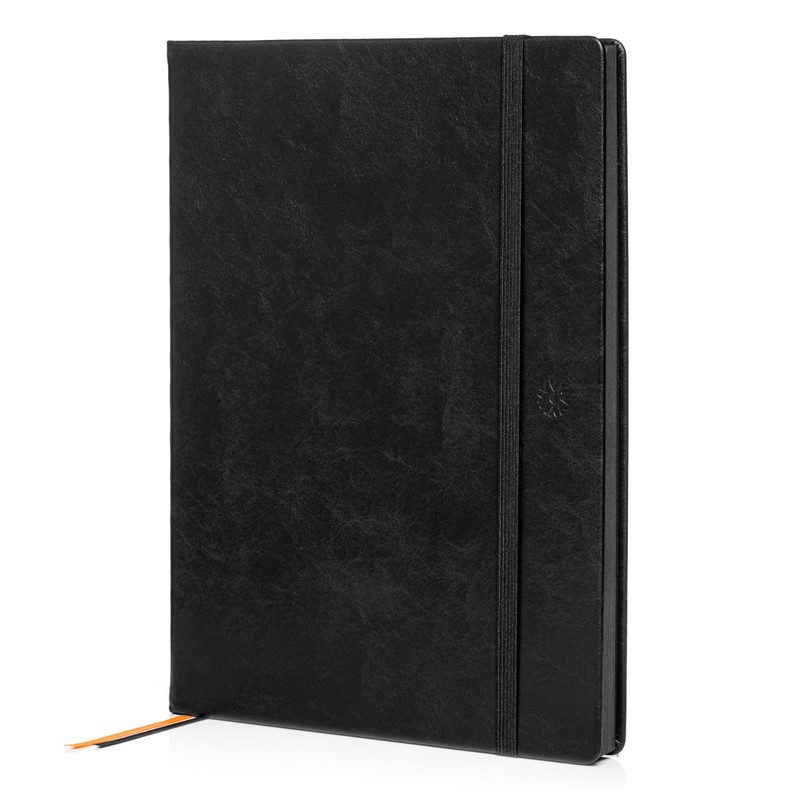 Notsu Dotted Black Paper Journal | B5 Bullet Dot Grid