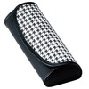 Megan 2925-01 Houndstooth Pattern Cute Glasses Case, Black