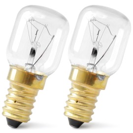 2Pack WPW1041271 Oven Range and Microwave Light Bulb E14 25W 110-130V 2700K Replacement for Whirlp for Maytag for Amana for IKEA Part Replace W10412711 2311633 AP6021092 PS11754413 EAP11754413