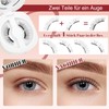 Higu clace Magnetic Eyelashes, Magnetic Eyelashes Without Eyeliner, Magnetic Eyelashes