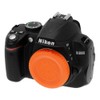 Fotodiox Orange Designer Body Cap Compatible with Nikon F-Mount Cameras