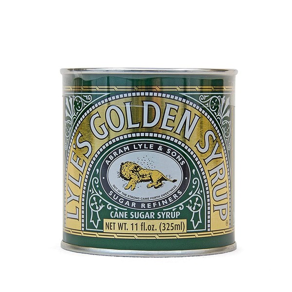 Lyle's Golden Syrup, Cane Sugar Syrup, 11 Fluid Ounces, Pack of 1