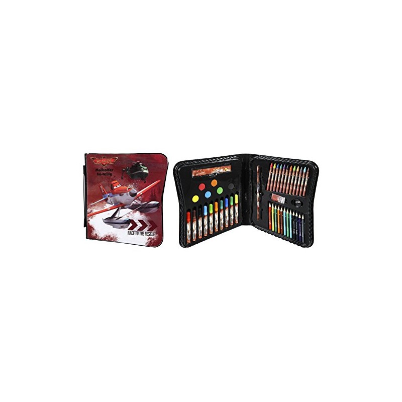 Undercover PLOR4340 Planes Fire and Rescue Painting Case Approx. 26.5