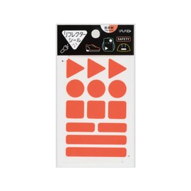 Yamato REF-NOR Reflective Seal, Neon Orange, Fluorescent Color