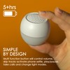Boompods Portable Mini Bluetooth Speaker with Lights - Sustainable Soundflare,