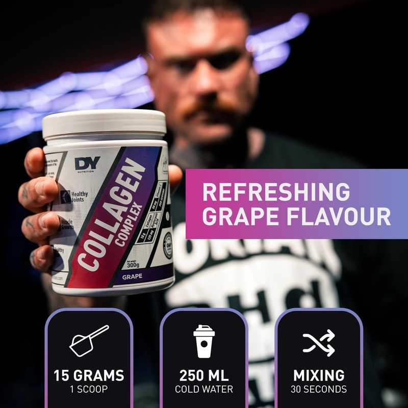 DY Nutrition Collagen Complex 300g (Grape Flavour)