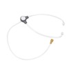 Stethoscope Transparent PP Dual Head Diagnostic Tool Accessory for Monitoring