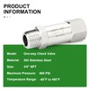 TAISHER 1PCS 304 Stainless Steel 3/8" NPT Male x 3/8"