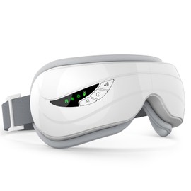 ZHHBLJ Eye Massager with Heat, Heated Eye Mask with Music, Face Massager, Eye Care Gift for Women, Eye Mask Massage for Relax Eye, Gifts for Mom/Dad