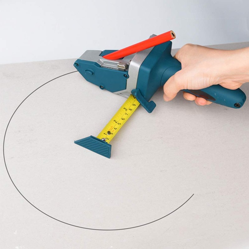Boaby Multifunction Plasterboard Cutter - Precise Round/Straight Scriber/Cutting Tool with
