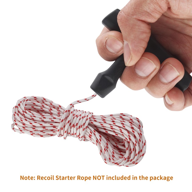 2 Packs Pull Cord Handle, Gasoline Engine Pull Starter Handle