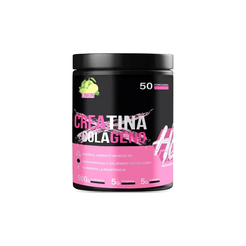 Creatina Colágeno Suplemento Monohidratada Heragen 500g
