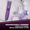 Recortadora recargable morada confianza pura N.° 9865-100