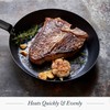 Merten & Storck Pre-Seasoned Carbon Steel 10” Frying Pan Skillet,