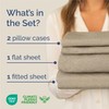CGK Unlimited King Size 4 Piece Sheet Set - Breathable