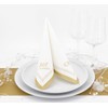 50 Napkins Wedding Fabric-Like 40 x 40 cm – Just