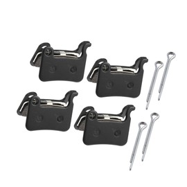 Hihaha 4 Pair Semi Metal Disc Bike Brake Pads with Split Pin for XTR M975 Durable Material