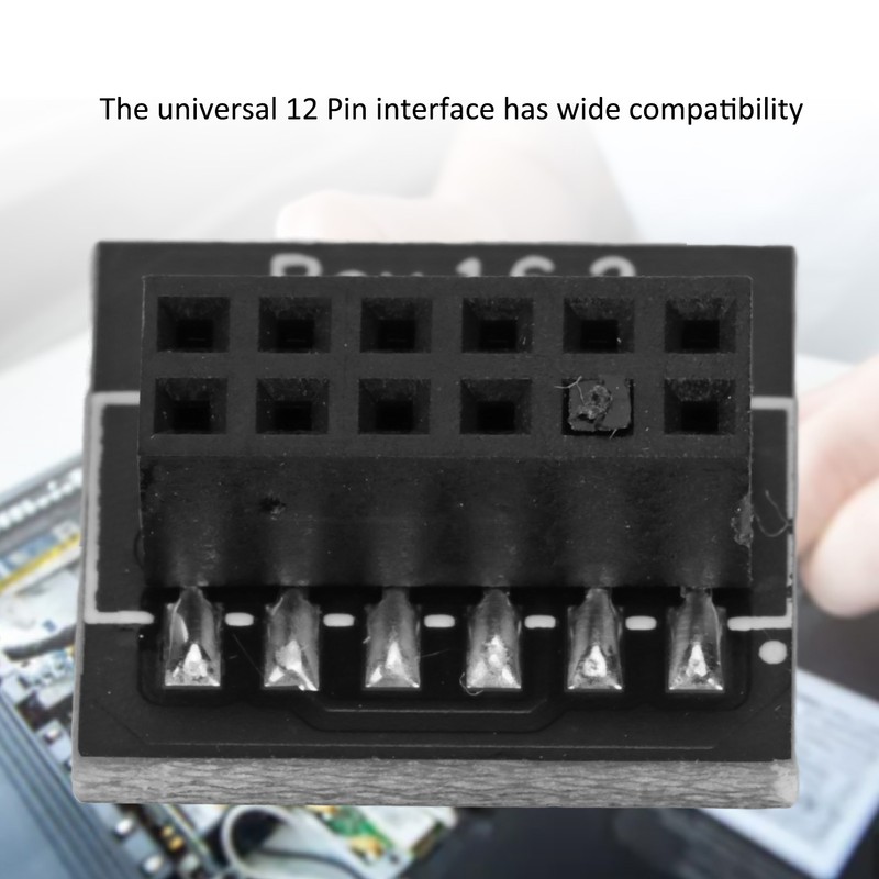 TPM 2.0 Module SPI 12Pin Remote Card Encryption Security Board