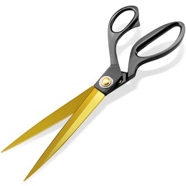 OIIJIOK Sewing Scissors for Fabric Cutting,Fabric Scissors All Purpose Heavy Duty,Professional Sharp Sewing Shears for Home,Office,Artists or DIY(10.5 Inch)