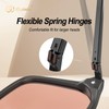 Goiteia FL 41 Migraine Glasses,Light Sensitivity Glasses for Fluorescent LED
