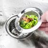 4PCS kitchen sink strainer, sink drain strainer, stainless steel sink