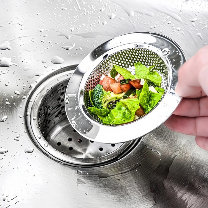 4PCS kitchen sink strainer, sink drain strainer, stainless steel sink