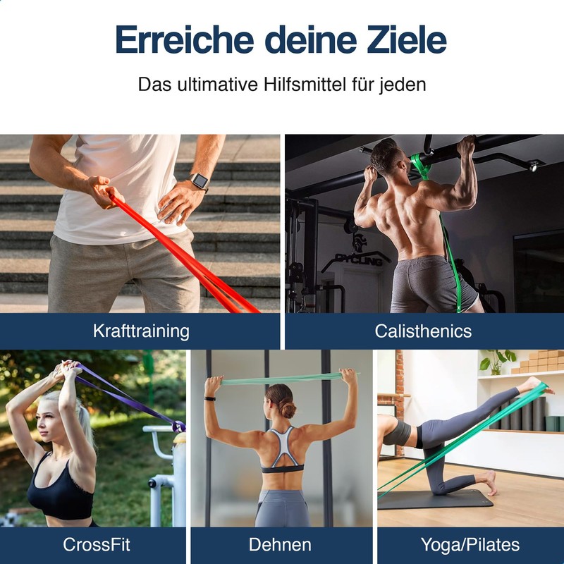 Hulser Resistance Band - 23 to 55 kg - 104/208