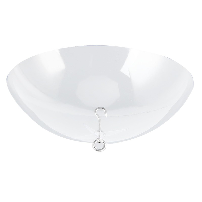 Clear Dome Bird Feeder Cover, Large Diameter Weather Protection for