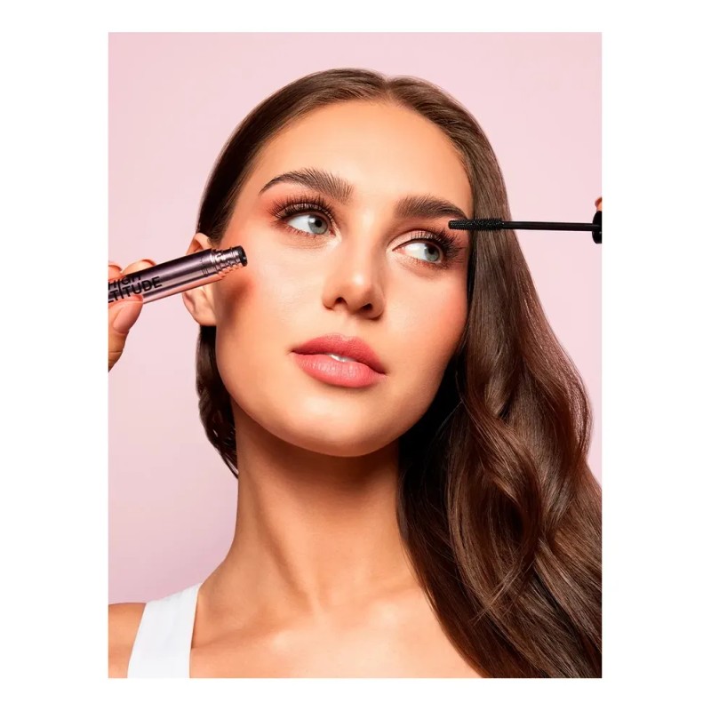 Mascara Waterproof Pestañas Largas Volumen Negro Intenso Bys