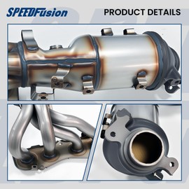SPEEDFusion Catalytic Converter Compatible with 2006 2007 2008 Toyota Rav4, 2008 2009 2010 2011 2012 2013 2014 2015 Scion xB 2.4L L4 Catalytic Convertor Replacement 641232 (EPA Compliant)