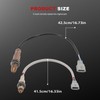 4PCS Oxygen Sensor Upstream Downstream Fit for Altima 2015-2018 Maxima