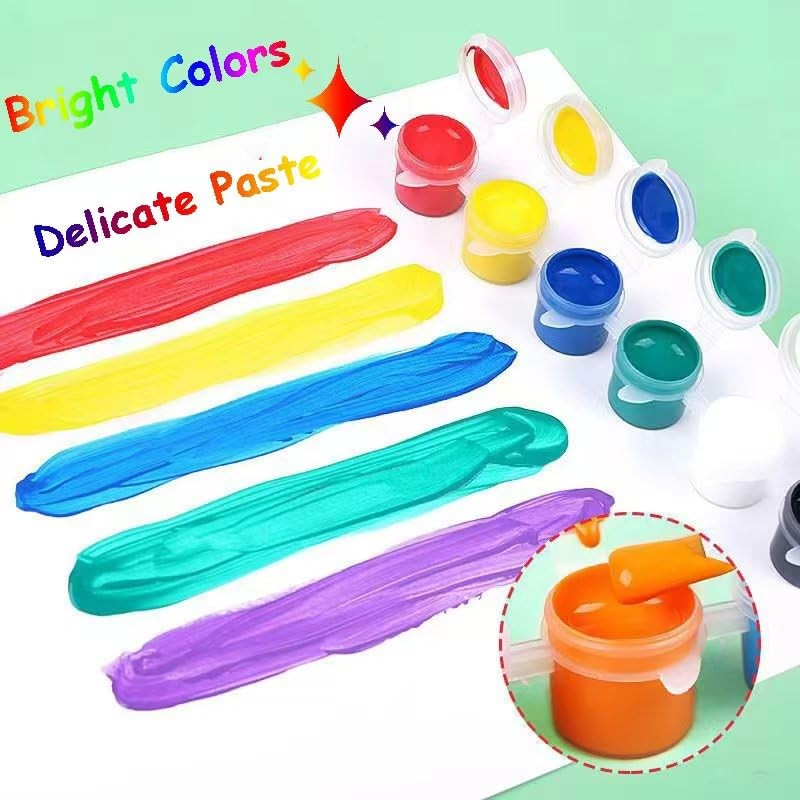 Mini Acrylic Paint Set, 30 Set Washable Paint Strips Kit