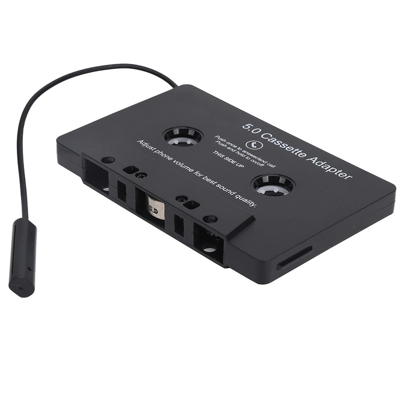 Eacam Car Cassette Adapter with 5.0, MP3 Player, USB Charging
