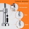 TIORIY Kitchen Faucet Head Replacement with 15 Adapters, 3 Function