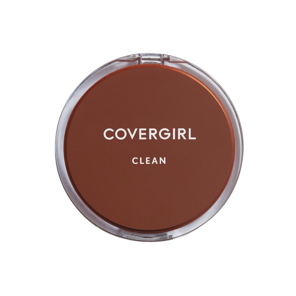 CoverGirl Clean Pressed Powder Compact, Creamy Beige 150, 0.39 oz(11g)