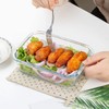 C CREST Glass Meal Prep Containers, [10 Pack] Glass Food