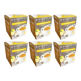 China Mist Organic Green Tea, Lemon Ginger (15 tea satchets) (6 boxes)