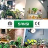 SANSI P25 15W Grow Light Bulbs, LED Full Spectrum 200W