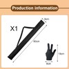 EUYKQNOI 1 Pack Pool Cue Bag, Pool Cue Bag, Portable