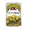 Margaret Holmes Cut Okra (Pack of 3) 14.5 oz Cans