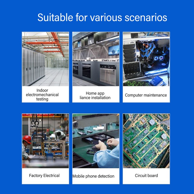 Digital Multimeter NCV High Accuracy LCD Display Handheld Voltage Resistance
