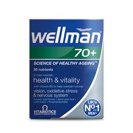 Multivitamin Tablets for Men Over 70 Years, Wellman