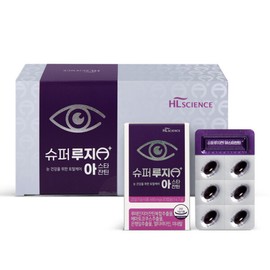 HL Science (현대홈쇼핑)슈퍼 루지 아스타잔틴 6개월 구성(490mgX30정X6박스) (Hyundai Home Shopping) Super Lutein Astaxanthin 6-Month Supply (490mg X 30 Tablets X 6 Boxes)