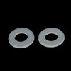 Sourcingmap M5 x 10mm x 1mm Nylon Flat Washers Spacers