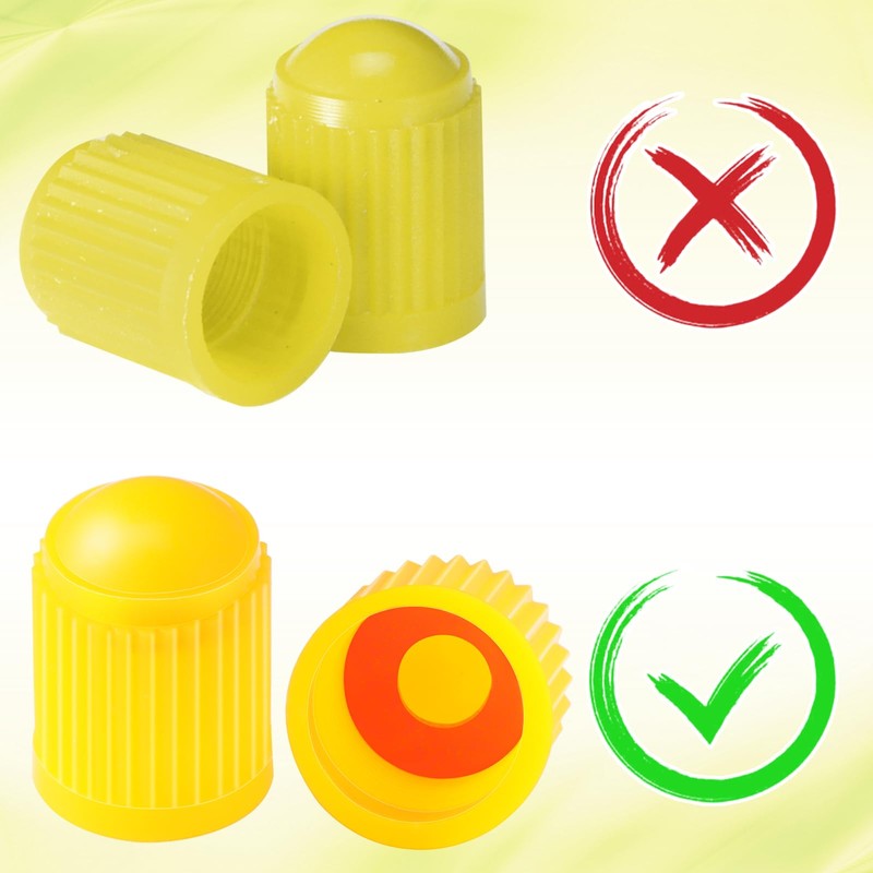 Outus 20 Pcs Tire Valve Stem Caps Car Tire Caps