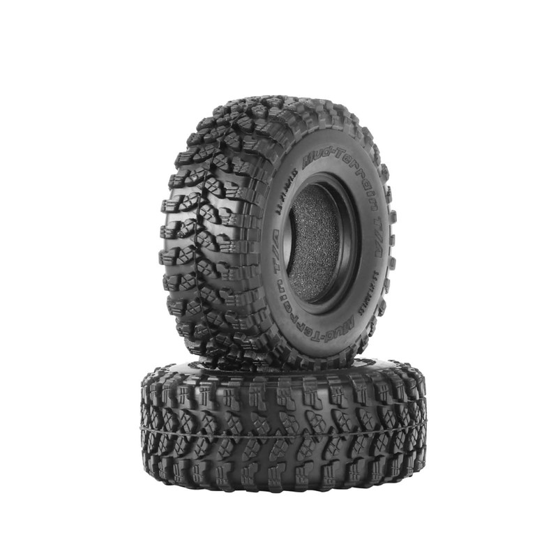 1.55 inch Tires Rubber Tyres for 1:10 RC Crawler Car