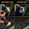 Zerkbiey Car Detailing Brush Dusting Brush, Car Interior Detailing Brush