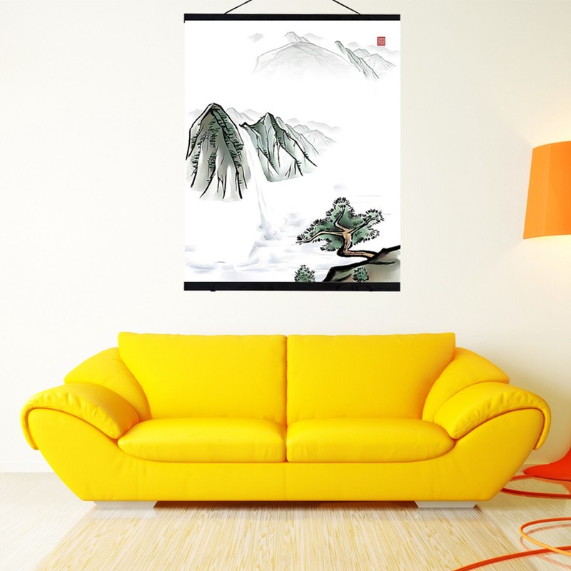 Modern Magnetic Sawdust Photo Picture Frame DIY Poster Scroll Prints