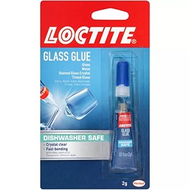 Loctite Loctite Glass Glue, 2 Gram Tube, 6 Pack - Clear Superglue for Glass, Plastic, Wood, Metal, Crafts, & Repair, Instant Glue Adhesive, Quick Dry