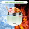 Feirdhoo 1.2 L Thermal Container for Food, Stainless Steel with
